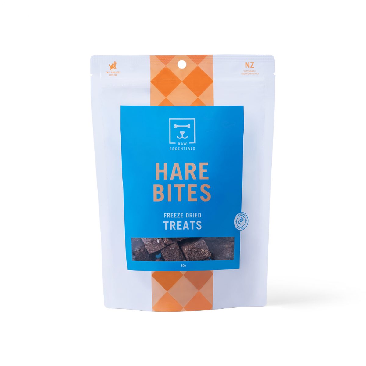 Raw Essentials Freeze Dried Hare Bites Raw Essentials Freeze Dried Hare Bites