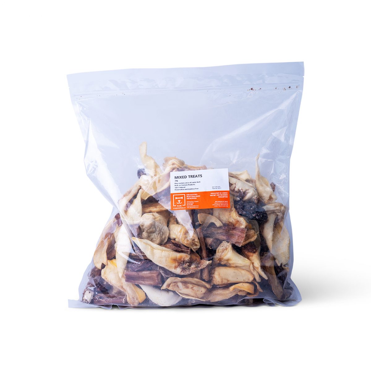 Raw Essentials Mixed Dog Treats 2kg