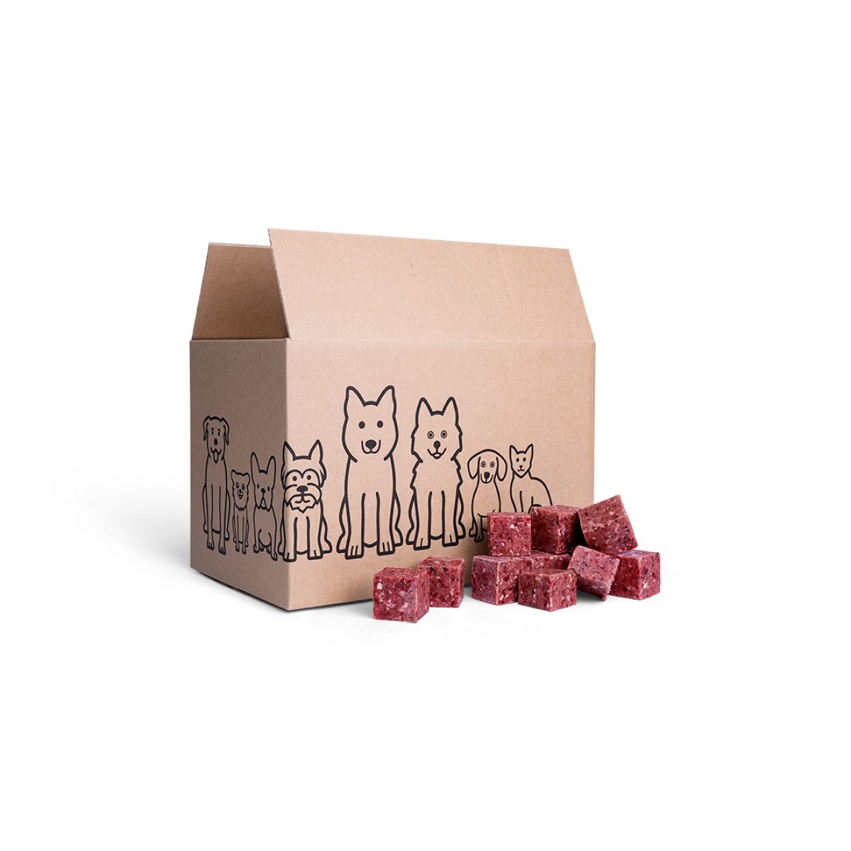Raw Essentials Bulk 10kg Raw Dog Food Box Exterior Design Raw Essentials Bulk 10kg Raw Dog Food Box Exterior Design