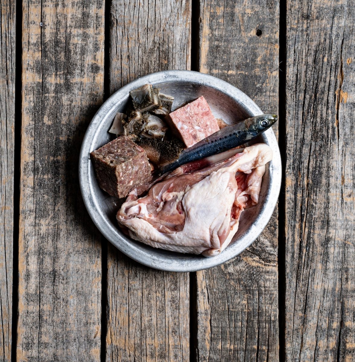 ?Assortment of Raw Essentials Ingredients Including, Chicken Frame, Pilch Ven Tripe, THT TH