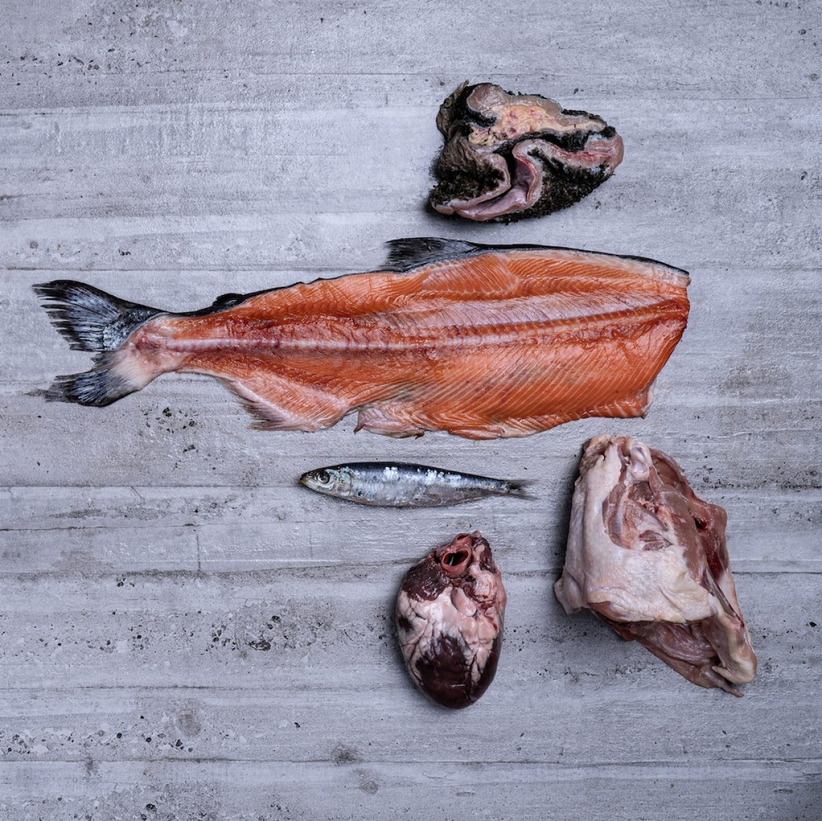 Salmon Pilch Tripe Heart Chicken Frame FOR LMX Salmon Pilch Tripe Heart Chicken Frame FOR LMX